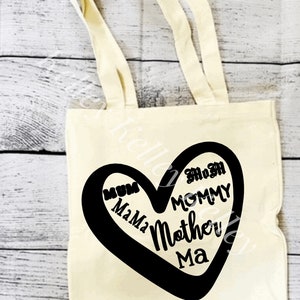 Unique Mom Tote Bag, Mom Life Tote, Mother’s Day Gift, Reusable Tote,Womens Shoulder Bag,Gifts under 15, Gift for Mom,All Purpose Tote Bag