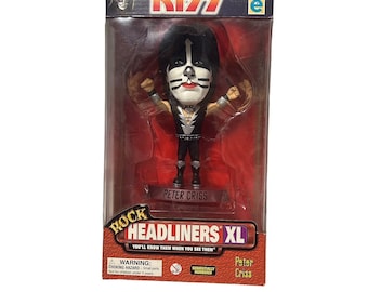 KISS Gene Simmons Rock Headliners XL Figure in Box Certificate