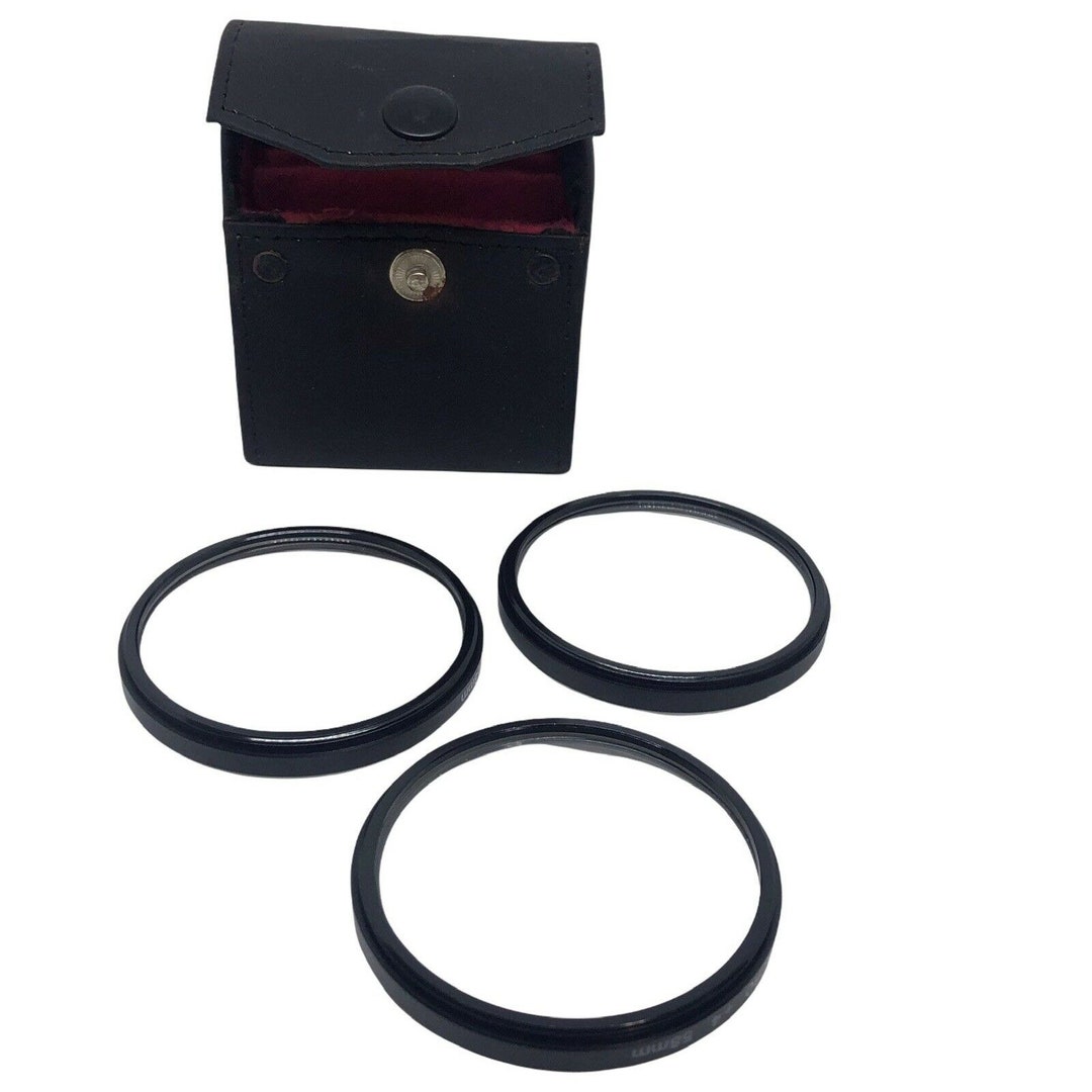 Bower Digital Macro Camera Lens Set No 1, 2, 4 Filters 58mm Vintage
