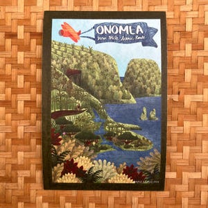 Cartão postal 4x6 de Onomea, Havaí