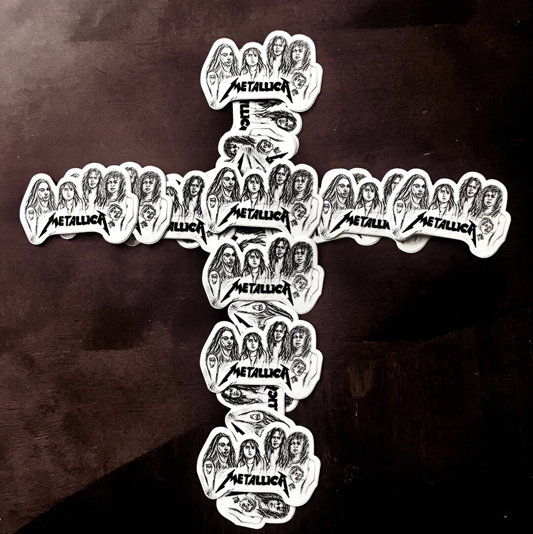 Metallica Sticker - Etsy