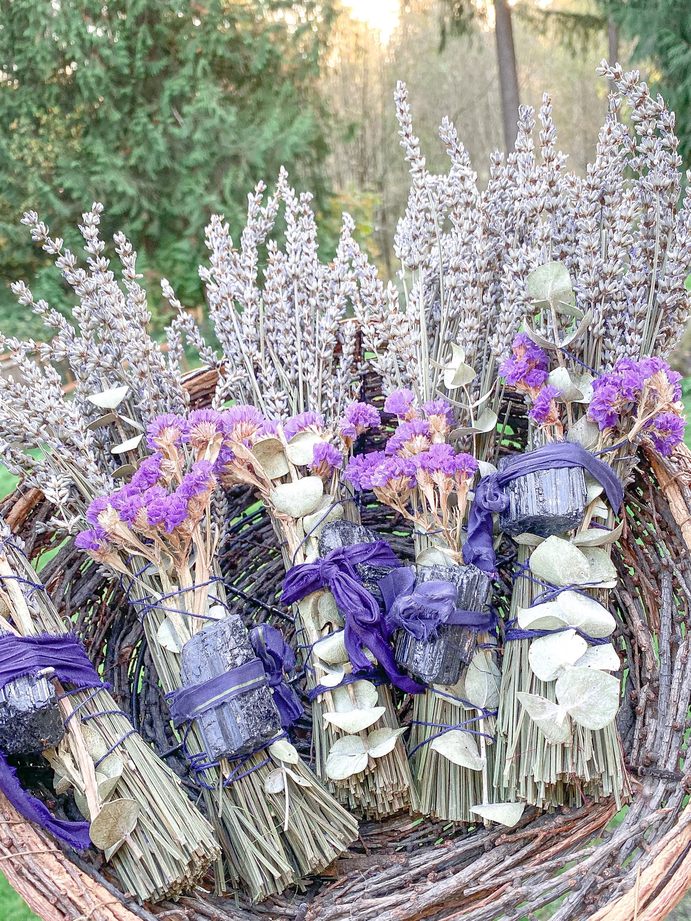 PROTECT extra large lavender eucalyptus dried sea lavender Etsy