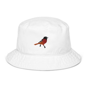 Baltimore Orioles Summer Organic Bucket Hat, Camden Yards, MLB, Fan Apparel, Maryland Gift, Travel Friendly, Foldable, Father&#39;s Day Gift