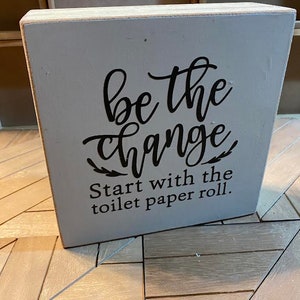 Funny Bathroom Sign, Humorous Bathroom Sign, Bathroom Decor, Rustic Decor, Wall Decor