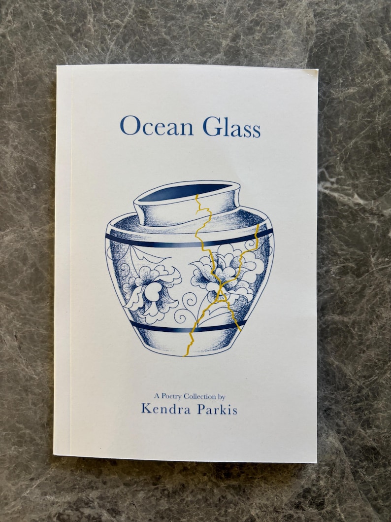 Ocean Glass Poetry Book - Etsy