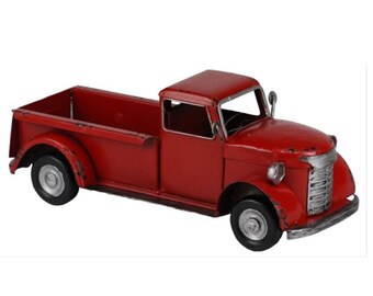 16 Red Metal Antique Vintage Truck Planter-farm | Etsy