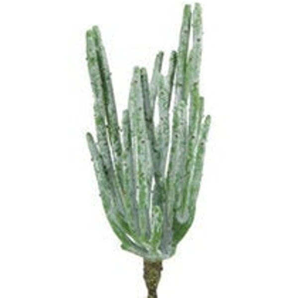 10" Artificial Cactus Stem/Pick/Plant-Fake Faux Pencil Cactus-Cactus Decor-Faux Succulent-Fake Succulent-Succulent Pick-Floral Supply