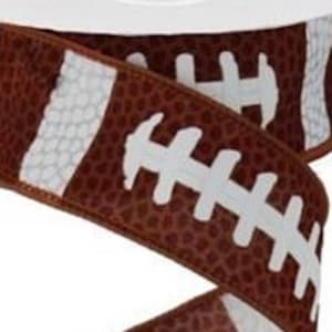 1.5" or 2.5" Football Ribbon, Wired (10 Yards)