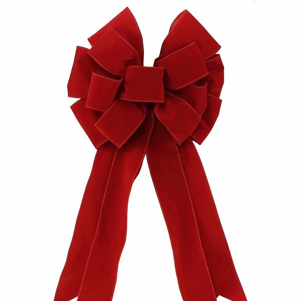 Large Christmas Bow Etsy