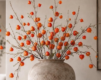 34" Japanese Lantern Branch Stems