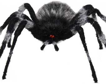 fake spiders for halloween
