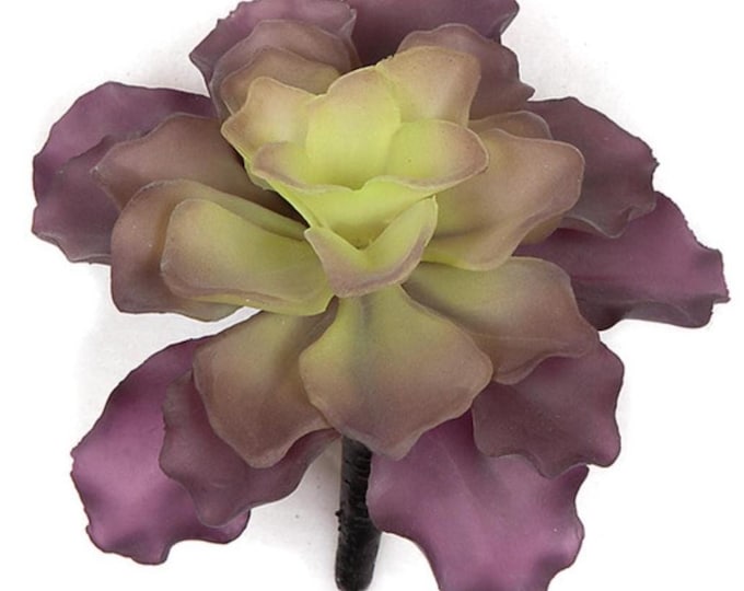 Faux Succulent - Artificial Agave, Realistic Artificial Succulent Stem - 4.5"