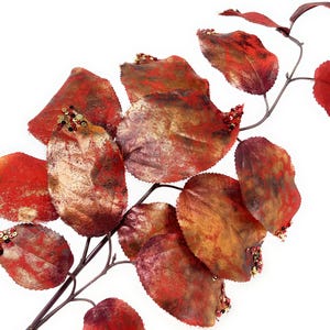 Fall Stems for Vase Filler Wreaths or Centerpieces, Copper Fall Decor-30 Inch