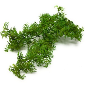 11" Artificial Lichen Moss/Faux Moss/Fake Moss Pick in Light Green-Filler Greenery-Everyday Greenery-Vase & Bouquet Filler-DIY Floral Supply