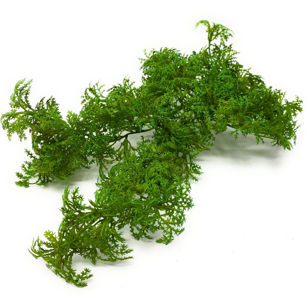 11" Artificial Lichen Moss/Faux Moss/Fake Moss Pick in Light Green-Filler Greenery-Everyday Greenery-Vase & Bouquet Filler-DIY Floral Supply