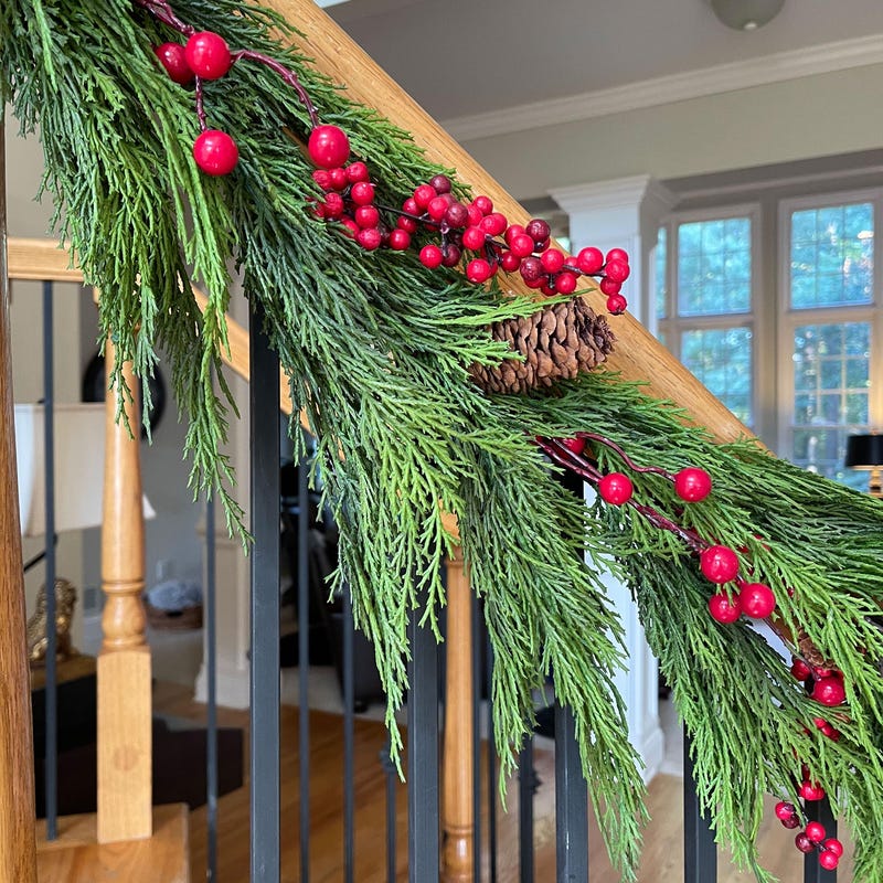 Cedar Garland - Etsy