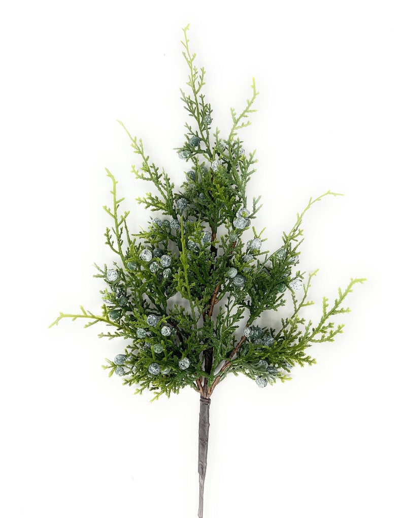 20 Artificial Juniper Spray/stem/pick/vase Etsy