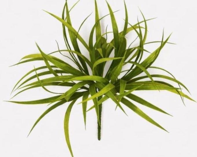 15" Artificial Grass Stem, Faux Greenery Filler