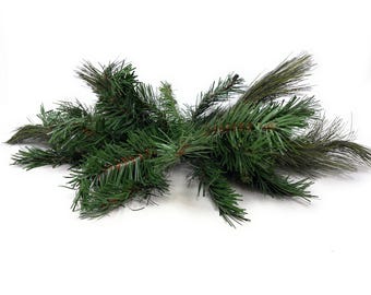 Pine Christmas Table Centerpiece, DIY Undecorated Swag Base 24" 36" OR 48"
