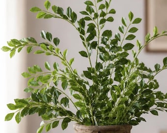 28" Artificial Orange Jasmine Greenery Branch Stems