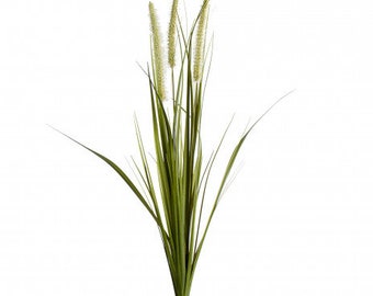 28" Artificial Grass, Faux Grass, Dogtail Grass, Artificial Plant, Vase Filler, Pot Filler, Planter Filler