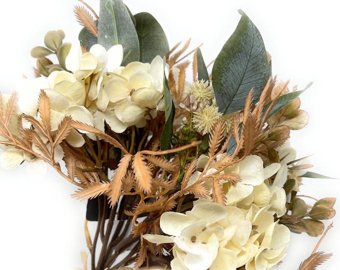 14" Hydrangea Stems, Hydrangea Flower Bouquet, Hydrangea Flower Bundle