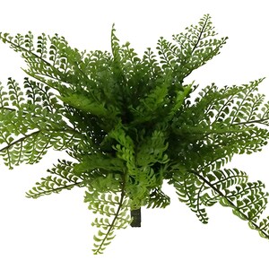 14&quot; Maiden Hair Fern Bush-Artificial Greenery-Filler Greenery-Everyday Greenery-Vase & Bouquet Filler-Faux/Artificial Foliage-Floral Supply