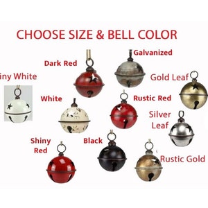 300 Pieces Mini Colorful Jingle Bells for Christmas Decorations, DIY Crafts  (3 Colors, 0.75 Inch)