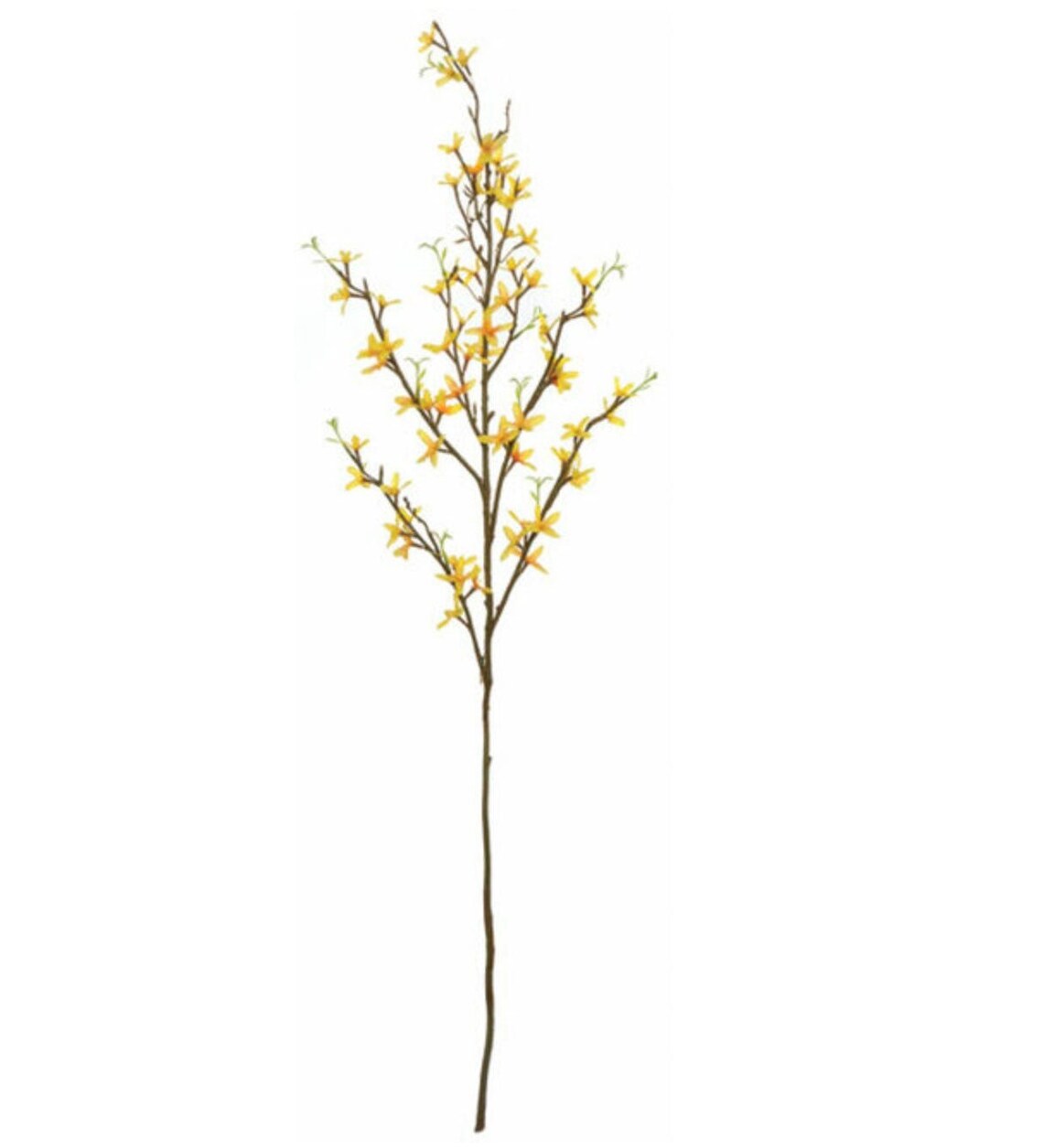 36 Artificial Forsythia Branches Artificial Flowers Etsy