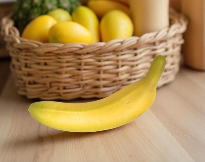 7" Faux Banana