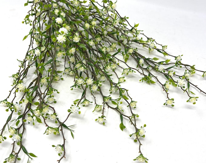 21" Faux Baby's Breath Bush