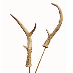 Deer Antlers Spray-Pair of Artificial Deer Horns for Wreath Centerpiece Tree-Christmas Antlers-Deer Antler Decor-Holiday Decor-Floral Supply