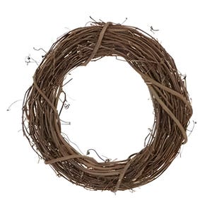 14&quot; Round Grapevine Wreath-Wreath Form-Wreath Base-Wreath Ring-Wreath Frame-Twig Wreath-DIY Wreath Making Supplies-Floral Supply