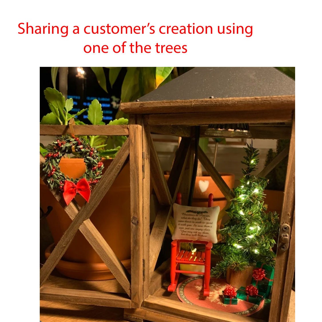 mini christmas tree ୨୧ * 小さなクリスマスツリー