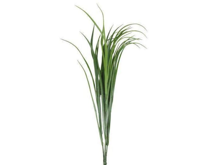 34" Artificial Grass Bush, Faux Grass Stems