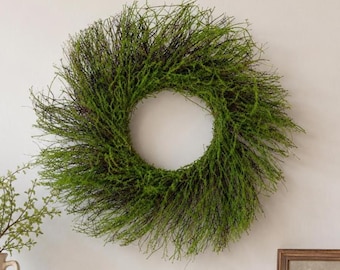 Moss and Twig Wreath - 16"