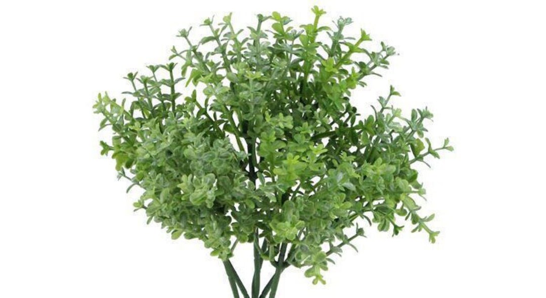 9 Artificial Faux Creeping Thyme Plantfake Thyme Bush Pickartificial