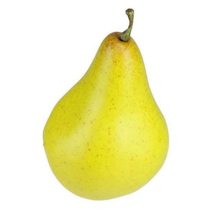 4.25&quot; Artificial Pear-Decorative Pear-Artificial Fruit Decor for Kitchen Decor-Bowl/Basket Filler-Food Prop/Staging-Floral Supply
