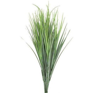 21" Artificial Onion Grass Bush, Faux Grass Stems