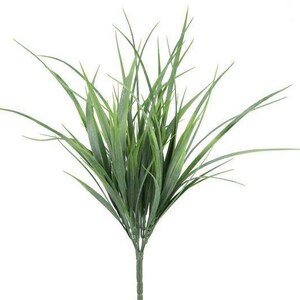 16 Artificial/faux Grass Stem/pick/bush/plant-artificial Greenery ...