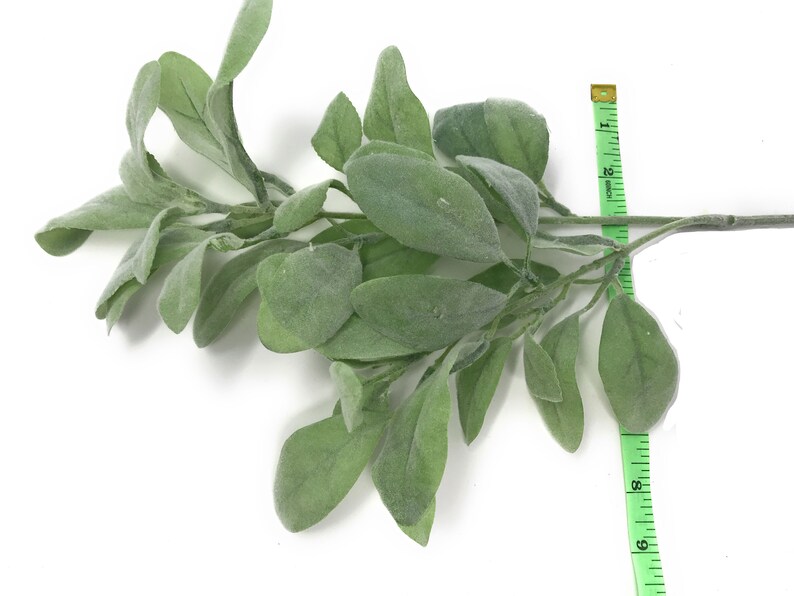 27 Lambs Ear Greenery Spray/stem/sprayartificialsage Etsy