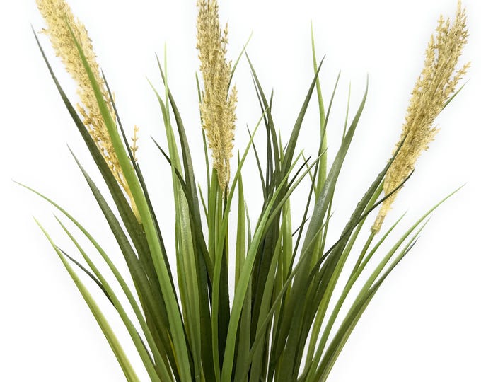 22" Ornamental Grass, Feather Reed Grass, Artificial Grass, Artificial Plant, Vase Filler, Pot Filler, Planter Filler