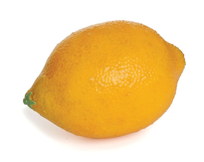 3" Artificial Lemon