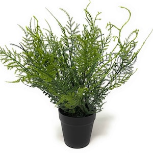 14&quot; Faux Potted Fern Plant, Artificial Plant