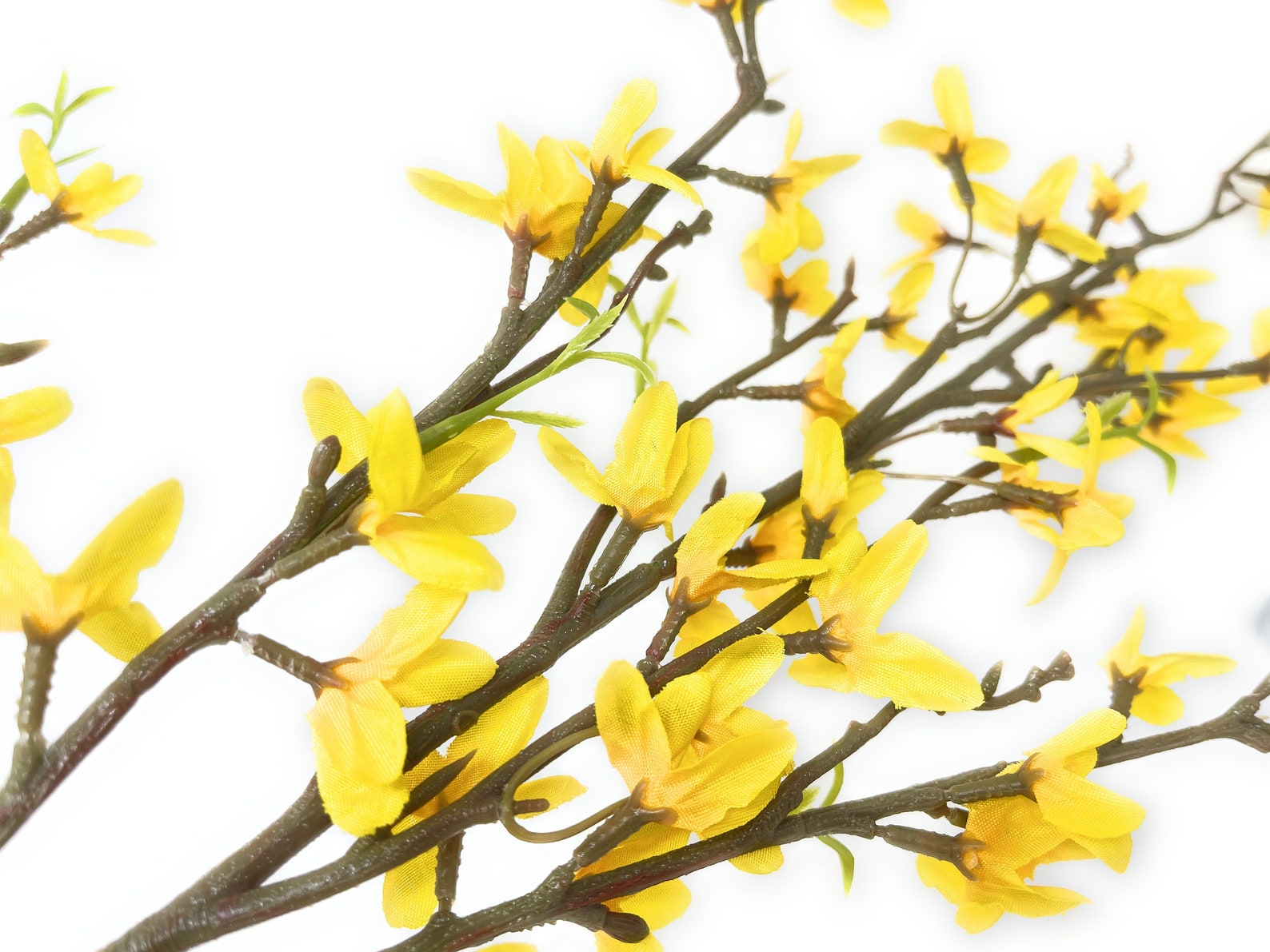 36 Artificial Forsythia Branch Stem/bush/spraysilk Etsy UK