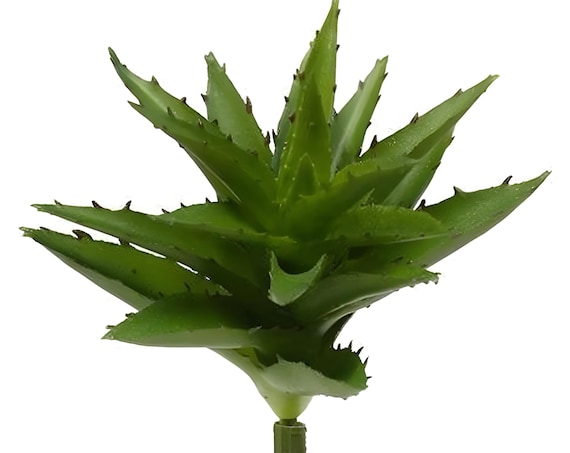 9" Artificial Cactus Stem/Pick/Plant-Fake Faux Succulent Cactus Decor-Faux Succulent-Fake Succulent-Succulent Pick-Floral Supply