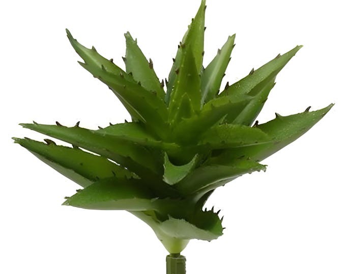 9" Artificial Cactus Stem/Pick/Plant-Fake Faux Succulent Cactus Decor-Faux Succulent-Fake Succulent-Succulent Pick-Floral Supply
