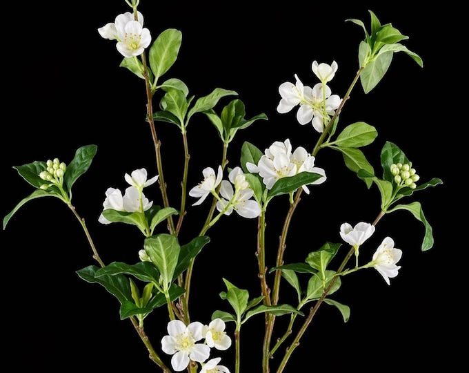 34" Artificial Dogwood Branch Stems