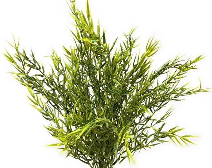 15" Artificial Fake Faux Dill Plant/Bush/Spray-Kitchen Herbs-Kitchen Greenery-Dill Decor-Wreath Greenery-Floral Supply