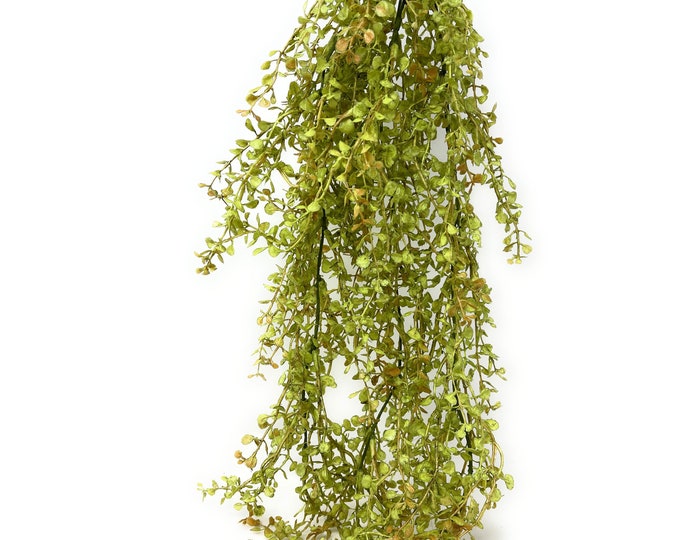 33" Artificial Hanging Plant-Faux Plant-Fake Greenery-Baby's Grass Peppergrass Plant-Hanging Greenery-Everyday Greenery-Vase Filler
